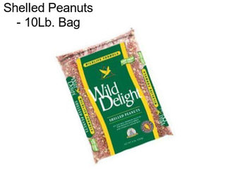 Shelled Peanuts - 10Lb. Bag