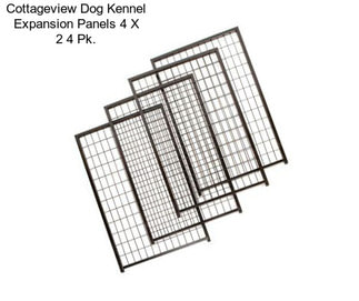 Cottageview Dog Kennel Expansion Panels 4 X 2 4 Pk.
