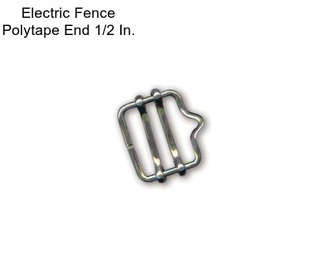 Electric Fence Polytape End 1/2 In.