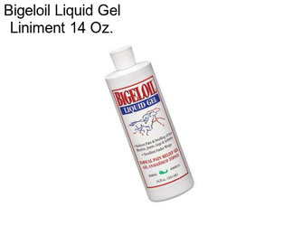 Bigeloil Liquid Gel Liniment 14 Oz.