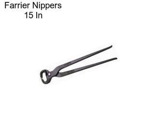 Farrier Nippers 15 In