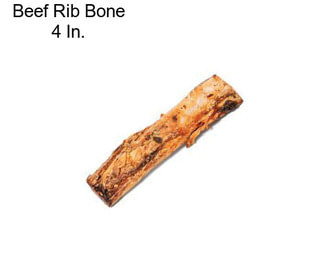 Beef Rib Bone 4 In.