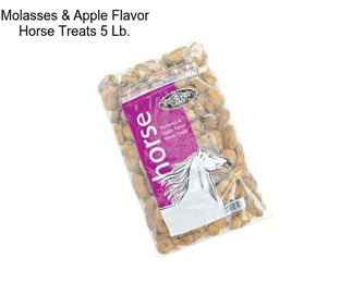 Molasses & Apple Flavor Horse Treats 5 Lb.