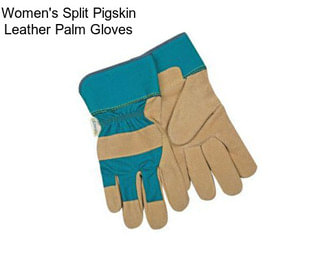 Women\'s Split Pigskin Leather Palm Gloves