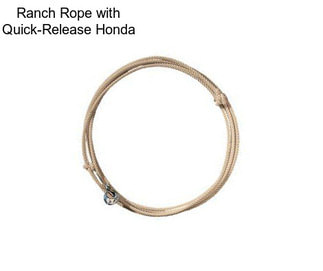 Ranch Rope with Quick-Release Honda