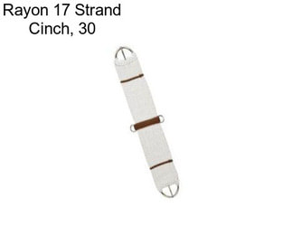 Rayon 17 Strand Cinch, 30\