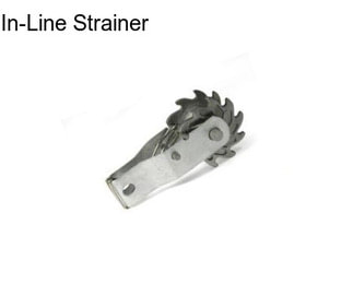 In-Line Strainer