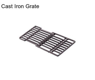 Cast Iron Grate