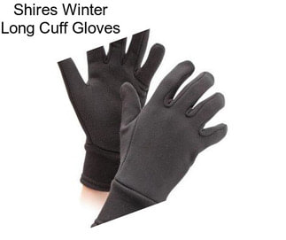 Shires Winter Long Cuff Gloves