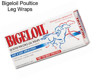 Bigeloil Poultice Leg Wraps