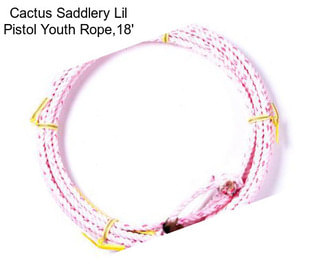 Cactus Saddlery Lil Pistol Youth Rope,18\'