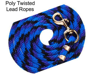 Poly Twisted Lead Ropes