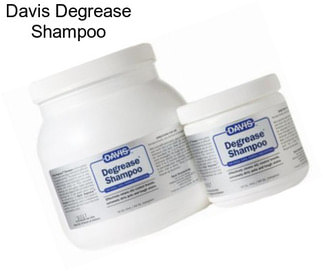 Davis Degrease Shampoo