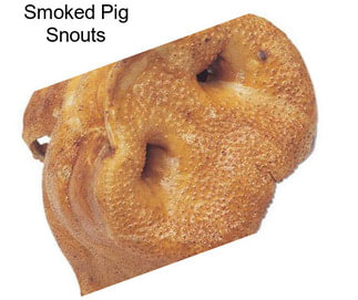 Smoked Pig Snouts