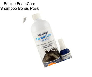 Equine FoamCare Shampoo Bonus Pack