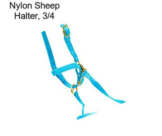 Nylon Sheep Halter, 3/4\