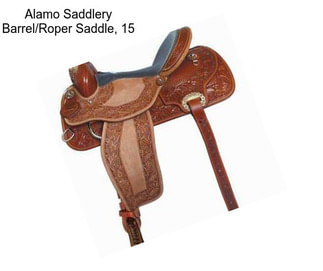 Alamo Saddlery Barrel/Roper Saddle, 15\