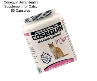 Cosequin Joint Health Supplement for Cats, 80 Capsules