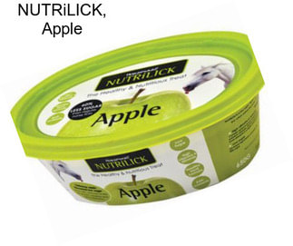 NUTRiLICK, Apple