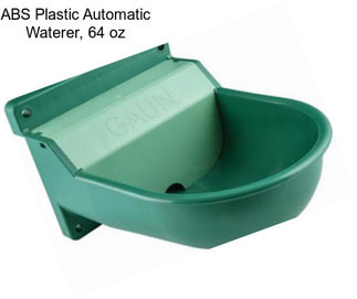 ABS Plastic Automatic Waterer, 64 oz
