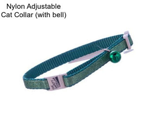 Nylon Adjustable Cat Collar (with bell)