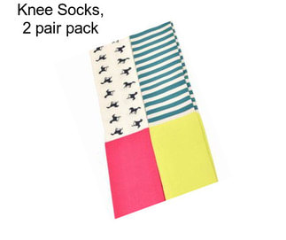 Knee Socks, 2 pair pack