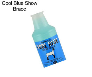 Cool Blue Show Brace