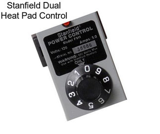 Stanfield Dual Heat Pad Control