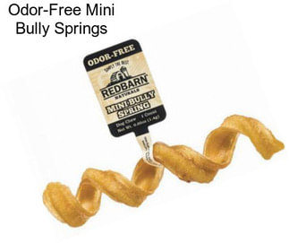 Odor-Free Mini Bully Springs