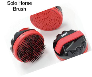 Solo Horse Brush