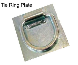 Tie Ring Plate