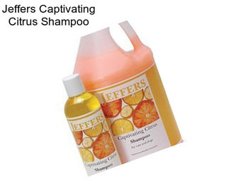 Jeffers Captivating Citrus Shampoo