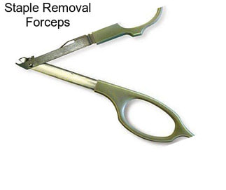 Staple Removal Forceps