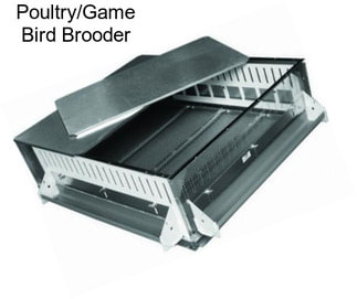 Poultry/Game Bird Brooder