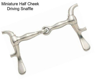 Miniature Half Cheek Driving Snaffle