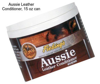 Aussie Leather Conditioner, 15 oz can