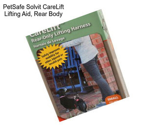 PetSafe Solvit CareLift Lifting Aid, Rear Body