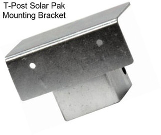 T-Post Solar Pak Mounting Bracket