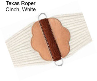 Texas Roper Cinch, White