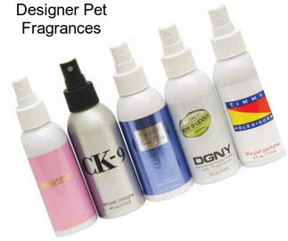 Designer Pet Fragrances