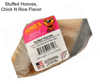 Stuffed Hooves, Chick N Rice Flavor