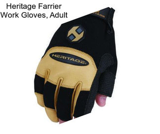 Heritage Farrier Work Gloves, Adult