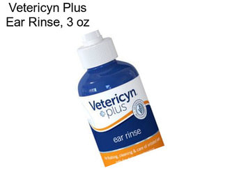 Vetericyn Plus Ear Rinse, 3 oz