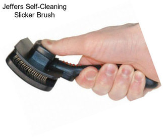 Jeffers Self-Cleaning Slicker Brush