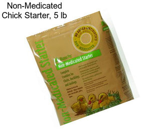 Non-Medicated Chick Starter, 5 lb