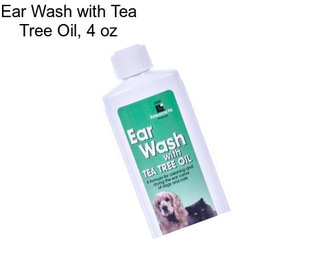 Ear Wash with Tea Tree Oil, 4 oz