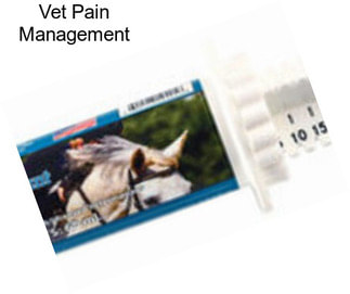 Vet Pain Management