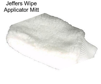 Jeffers Wipe Applicator Mitt