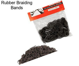 Rubber Braiding Bands