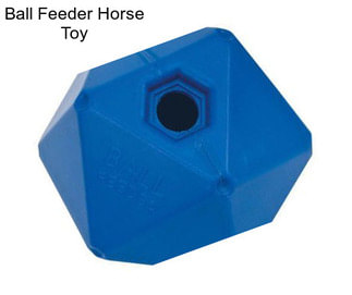 Ball Feeder Horse Toy